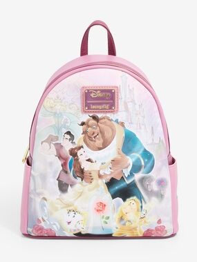 Loungefly Disney Beauty and the Beast Mini Backpack - BoxLunch Exclusive